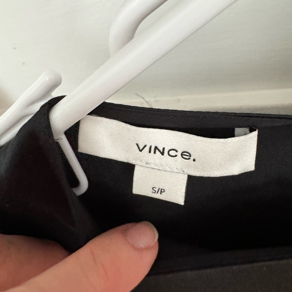 VINCE 
Pleated-Cuff Crewneck Silk Blouse Size -Small NWT - Picture 4 of 4